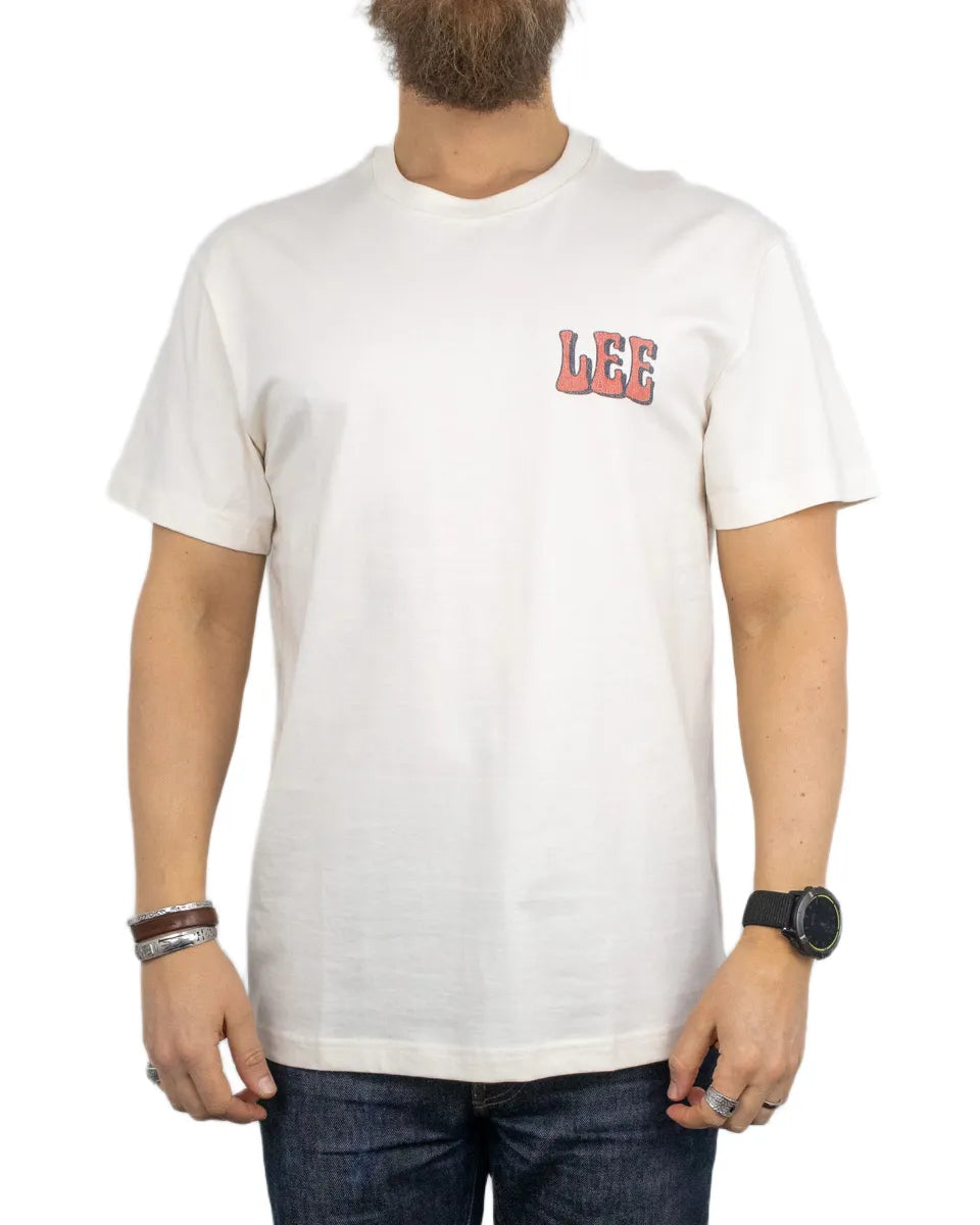 Lee - T-Shirt - Vinyl Shop - Natural
