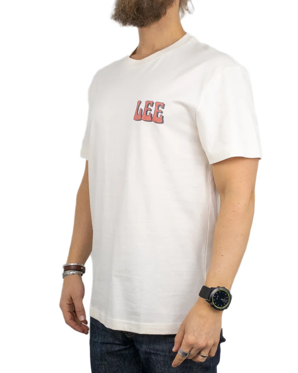 Lee - T-Shirt - Vinyl Shop - Natural