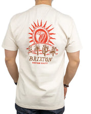 Brixton - T-Shirt - Dark Paradise - Sol Orm - Off White
