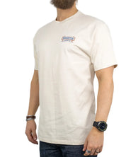 Brixton - T-Shirt - Hutchins - Lasso - Offwhite