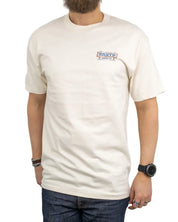 Brixton - T-Shirt - Hutchins - Lasso - Offwhite