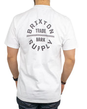 Brixton - T-Shirt - Oath - Vit