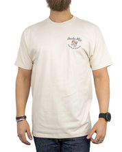 Brixton - T-Shirt - Tolman - Repair Service - Offwhite