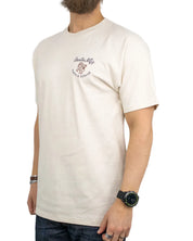 Brixton - T-Shirt - Tolman - Repair Service - Offwhite