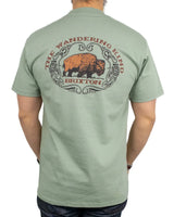 Brixton - T-Shirt - Coba - Bison - Grön