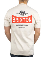 Brixton - T-Shirt - Pinnacle - Offwhite