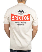 Brixton - T-Shirt - Pinnacle - Offwhite