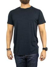 Resteröds - R-Neck - T-Shirt - Bambu - Svart