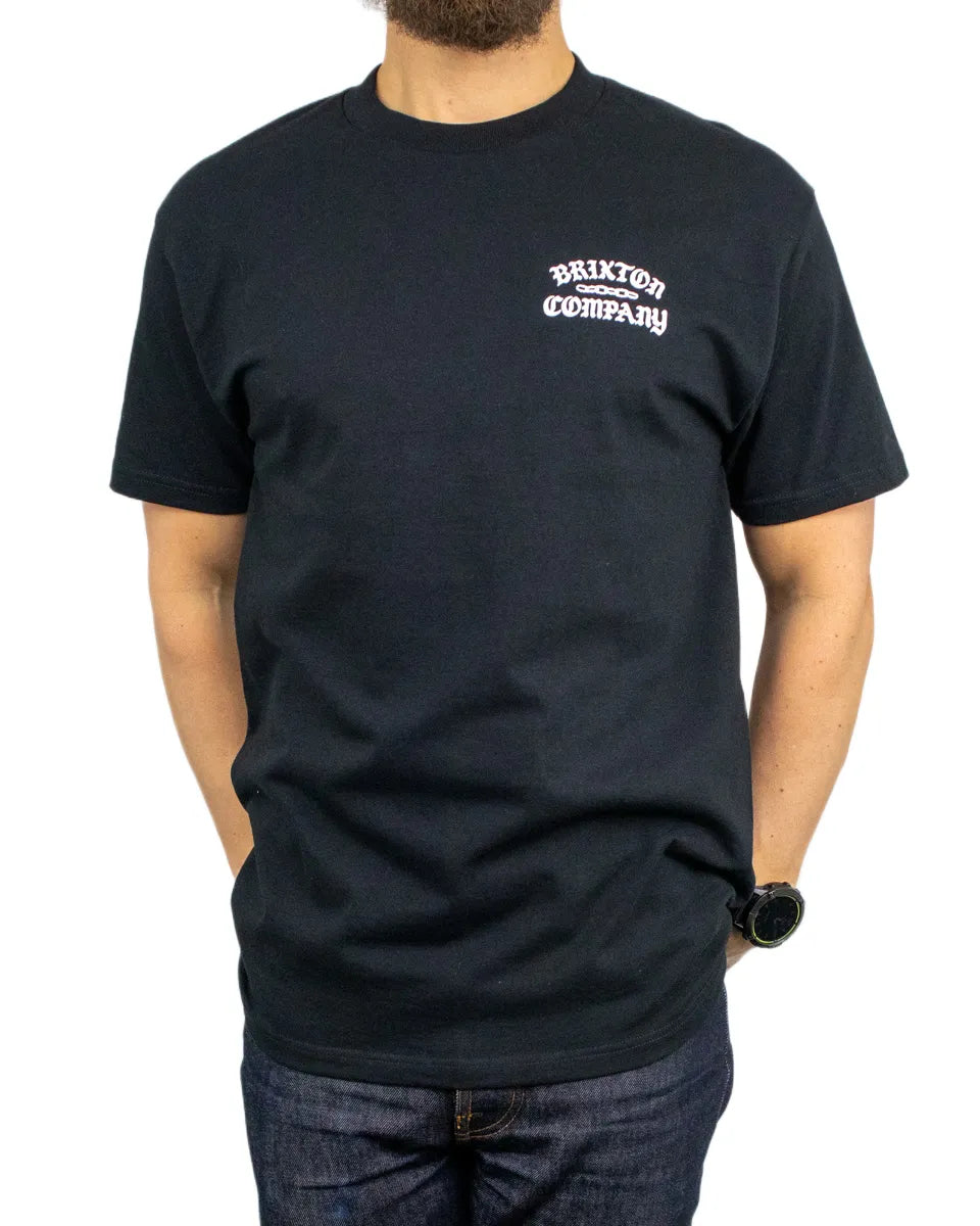 Brixton - T-Shirt - Chains - Svart