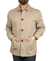 Bros Co - Cotton Canvas Work Jacket - Light Brown