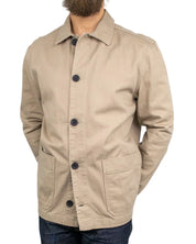 Bros Co - Cotton Canvas Work Jacket - Light Brown