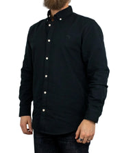 Wrangler - Skjorta - Oxford - Svart