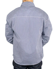Dickies - Skjorta Randig - Hickory Work - Indigo Blå