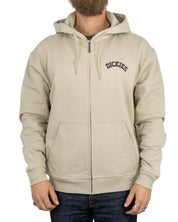 Dickies - Hoodie med Dragkedja - Bettsville - Beige