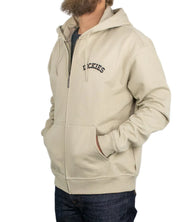 Dickies - Hoodie med Dragkedja - Bettsville - Beige