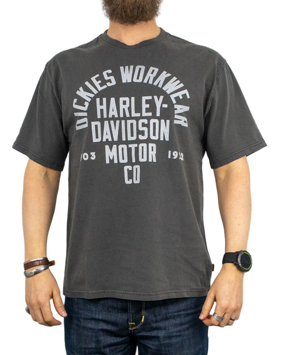 Dickies X Harley Davidson - T-Shirt - Svart