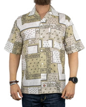 Dickies - Kortärmad Skjorta Mönstrad - Glandorf - Beige