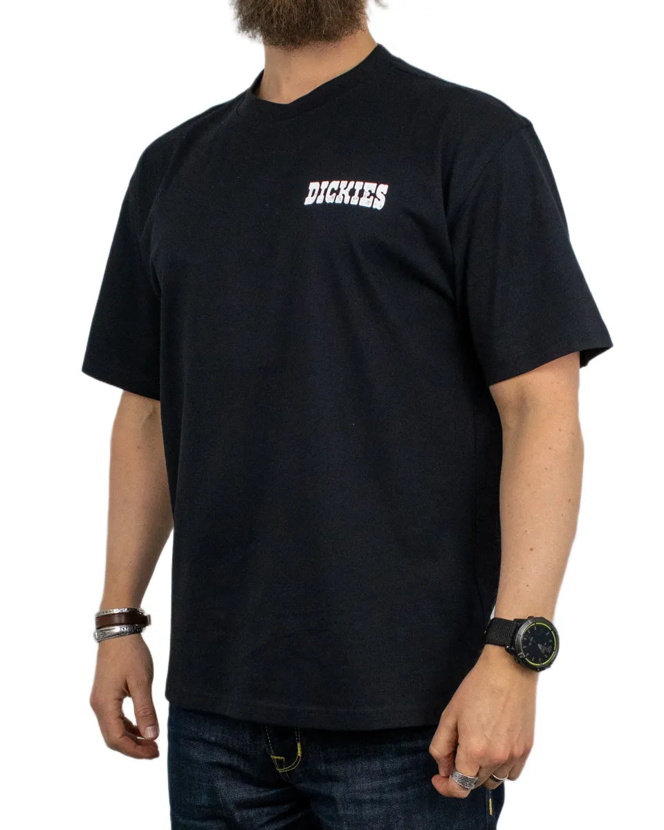 Dickies - T-Shirt - Plain City - Nycklar - Svart