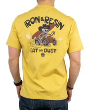 Iron & Resin - T-Shirt - Eat My Dust - Guld