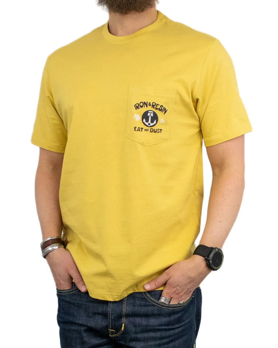 Iron & Resin - T-Shirt - Eat My Dust - Guld