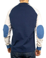 Iron & Resin - Långärmad T-Shirt - Raglan - Eat My Dust - Blå
