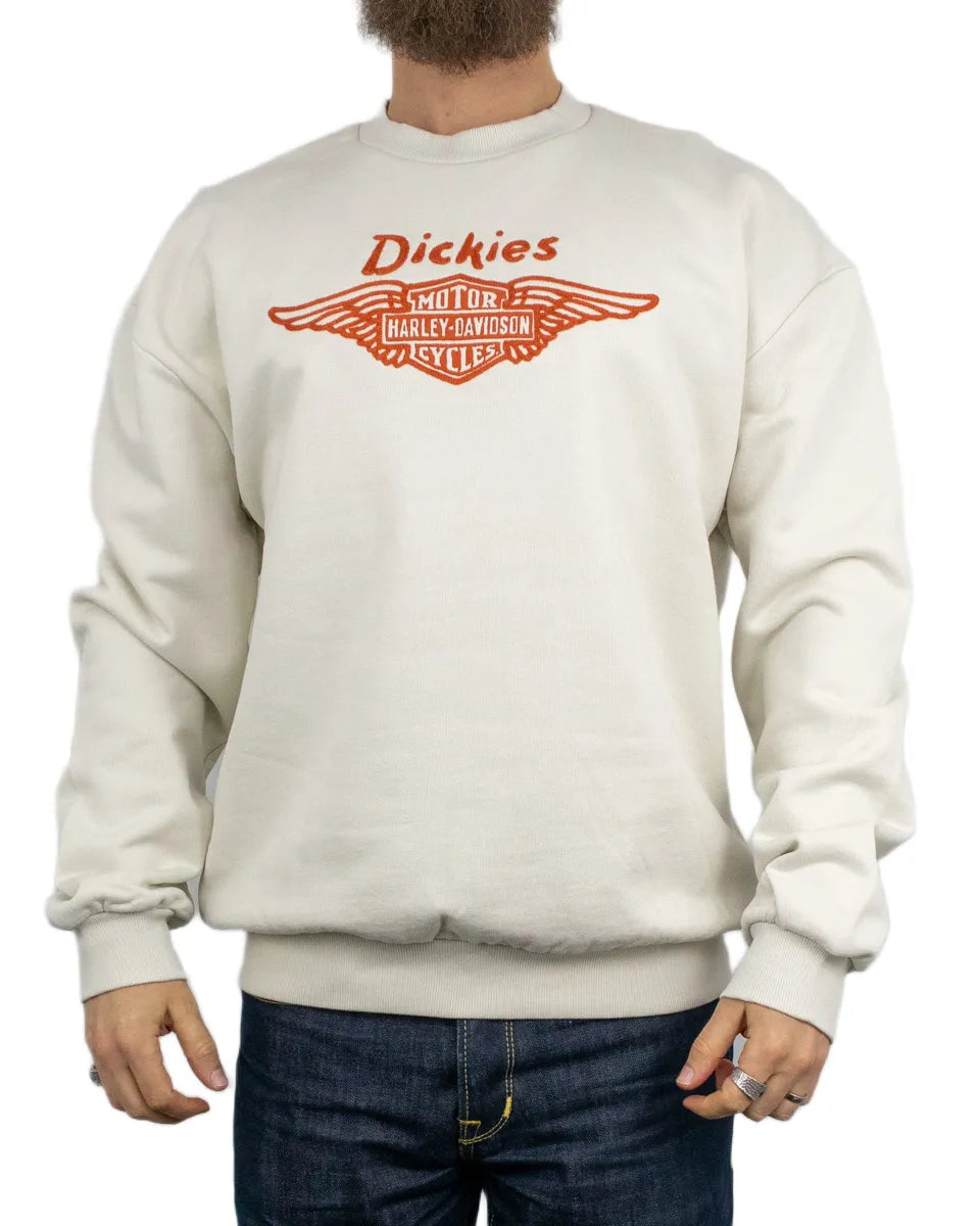 Dickies X Harley Davidson - Sweatshirt - Vit