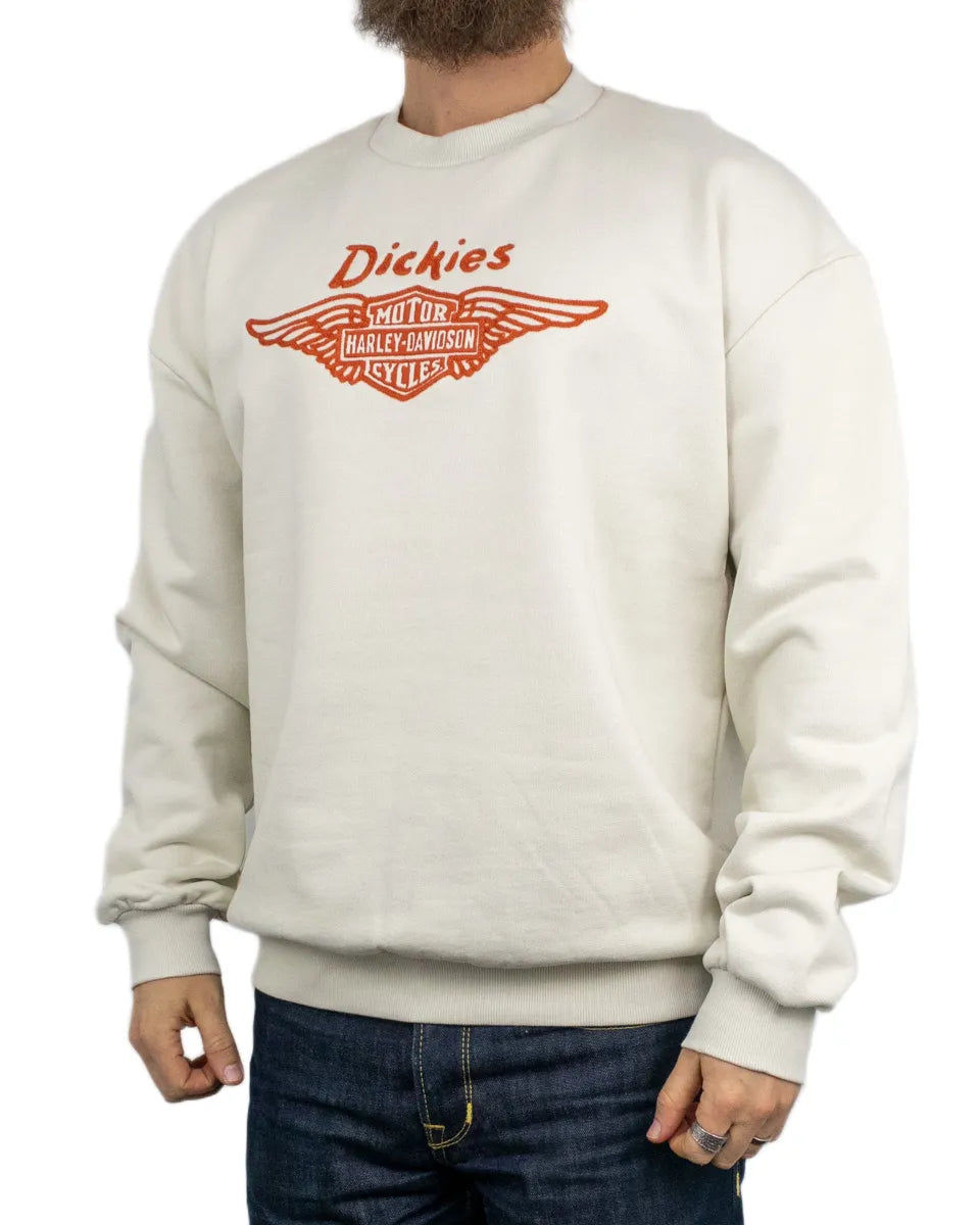 Dickies X Harley Davidson - Sweatshirt - Vit
