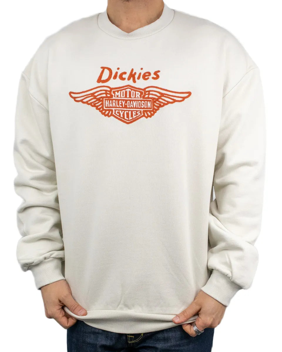 Dickies X Harley Davidson - Sweatshirt - Vit