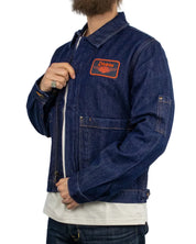 Dickies X Harley Davidson - Jeansjacka - Denim - Rinsed Blå