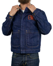 Dickies X Harley Davidson - Jeansjacka - Denim - Rinsed Blå