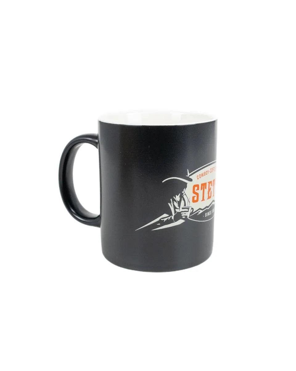 Stetson - Keramikmugg - Kaffemugg - Svart