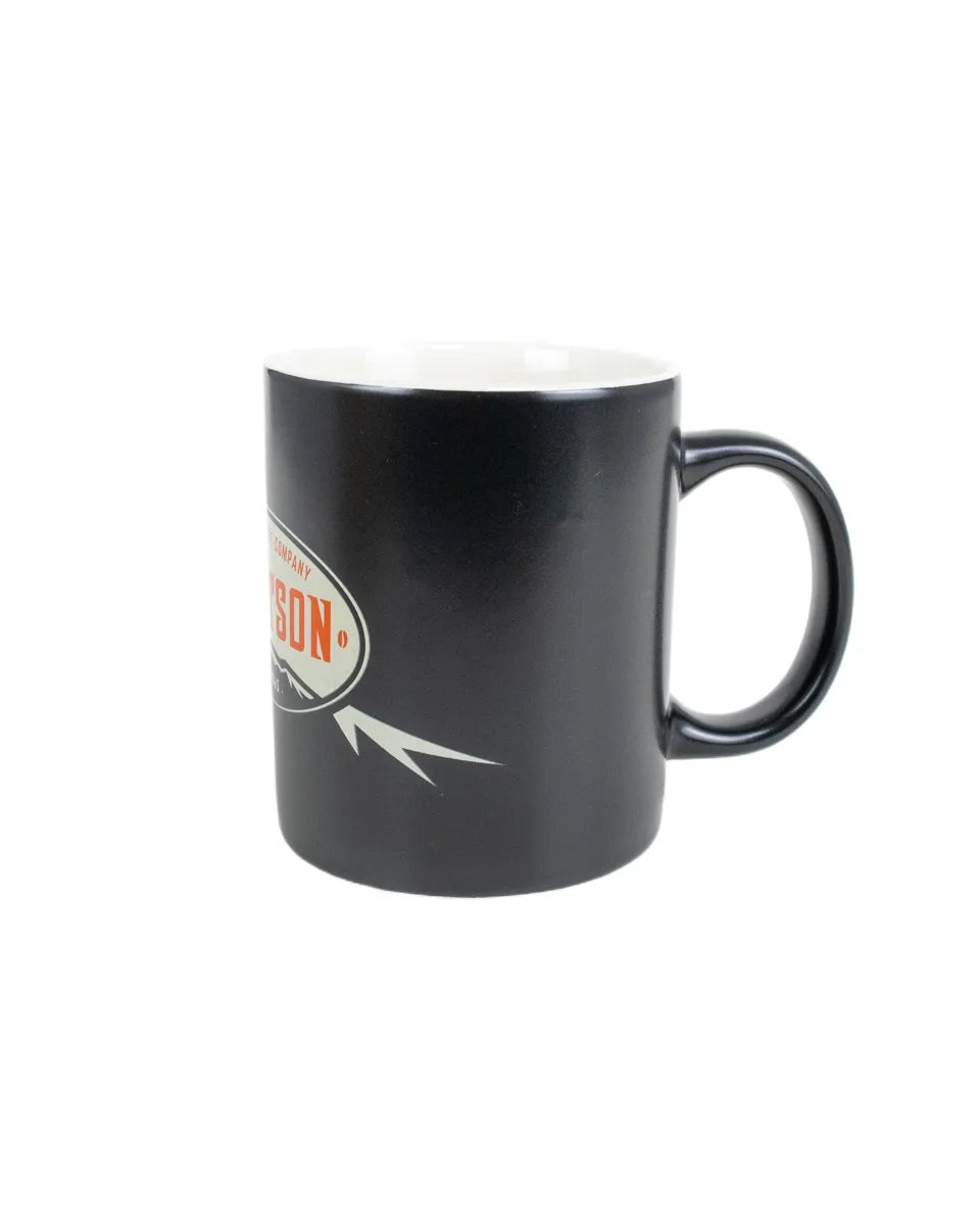 Stetson - Keramikmugg - Kaffemugg - Svart