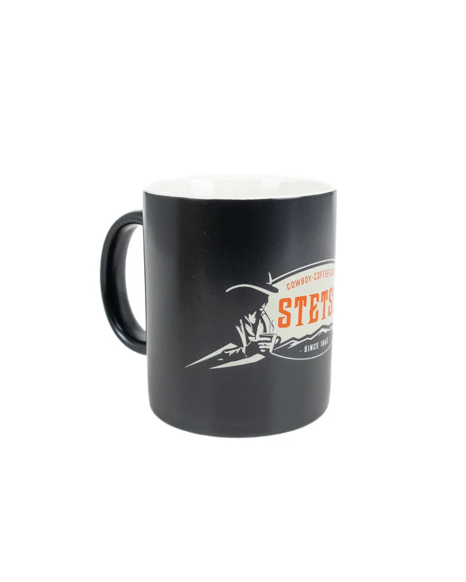Stetson - Keramikmugg - Kaffemugg - Svart
