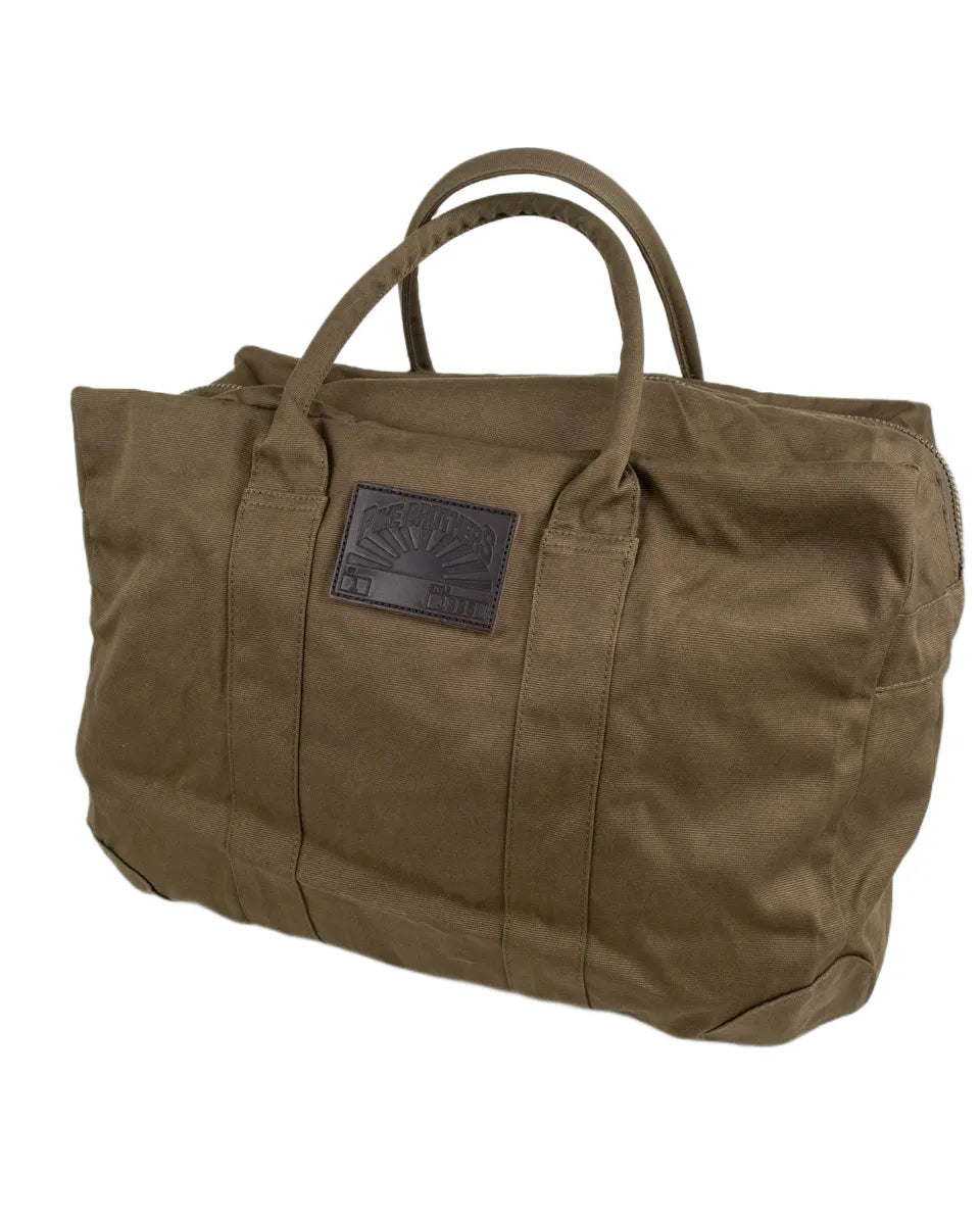 Pike Brothers - Vaxad Väska - 1965 D-Bag - Khaki