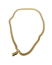 Jernhest - Mora Halsband - Pansarlänk - Guld