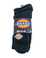 Dickies - Tennisstrumpor 3 Pack - Valley Grove Mid - Svart