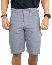 Dickies - Shorts Randiga - Hickory 11" Carpenter - Blå/Vit