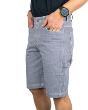 Dickies - Shorts Randiga - Hickory 11" Carpenter - Blå/Vit