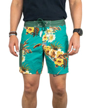 Brixton - Shorts - Classic Trunk 17" - Grön