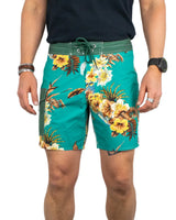 Brixton - Shorts - Classic Trunk 17" - Grön