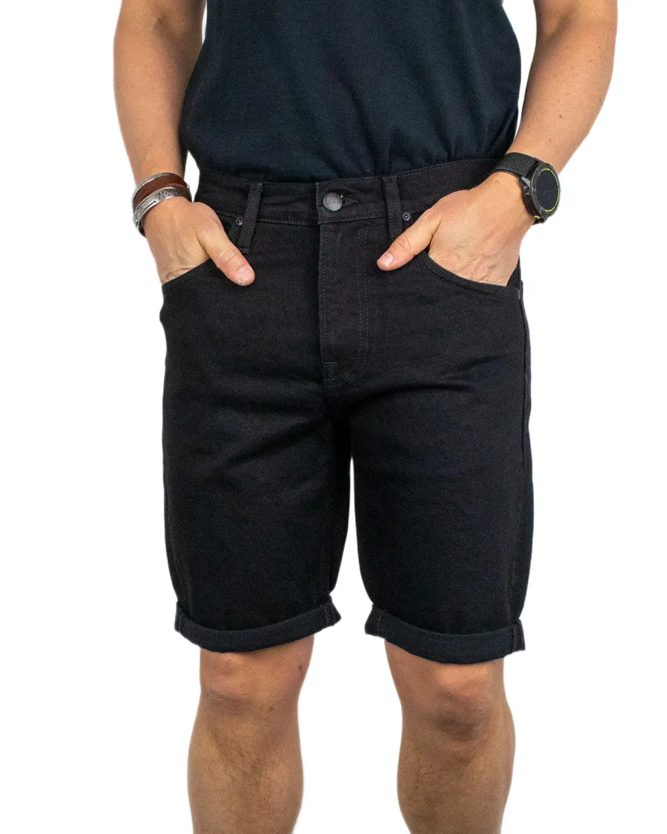 Lee - Jeansshorts - Clean 5 Pocket - Svart