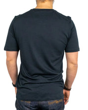 Fjällräven - T-Shirt i Ull - Abisko Wool - Svart