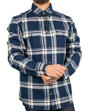 Fjällräven - Flanellskjorta - Övik Lite - Blå