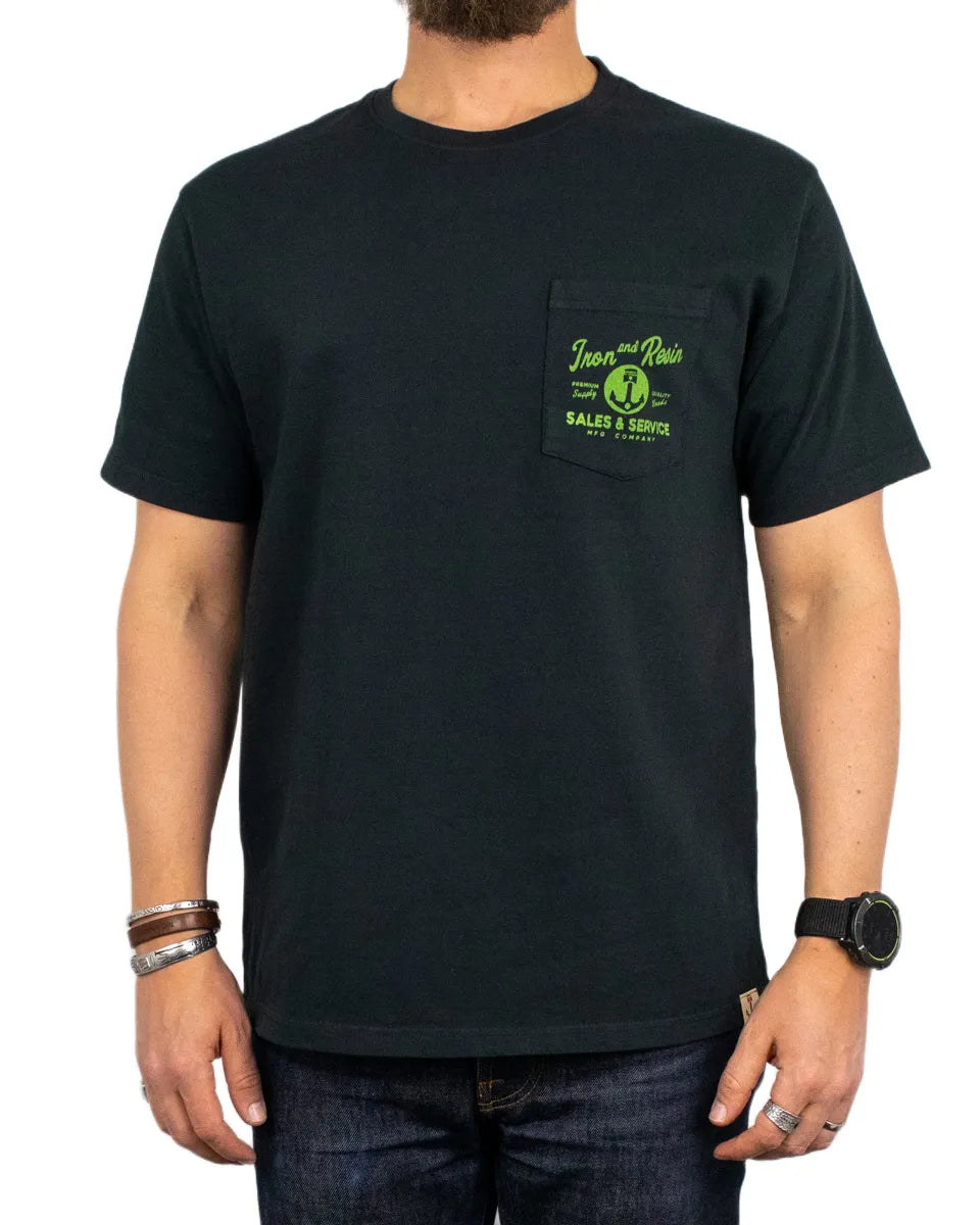 Iron & Resin - T-Shirt - Old Cowboy - Svart