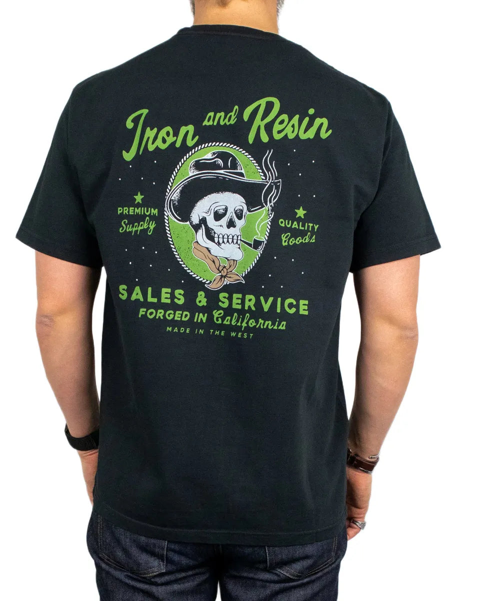Iron & Resin - T-Shirt - Old Cowboy - Svart