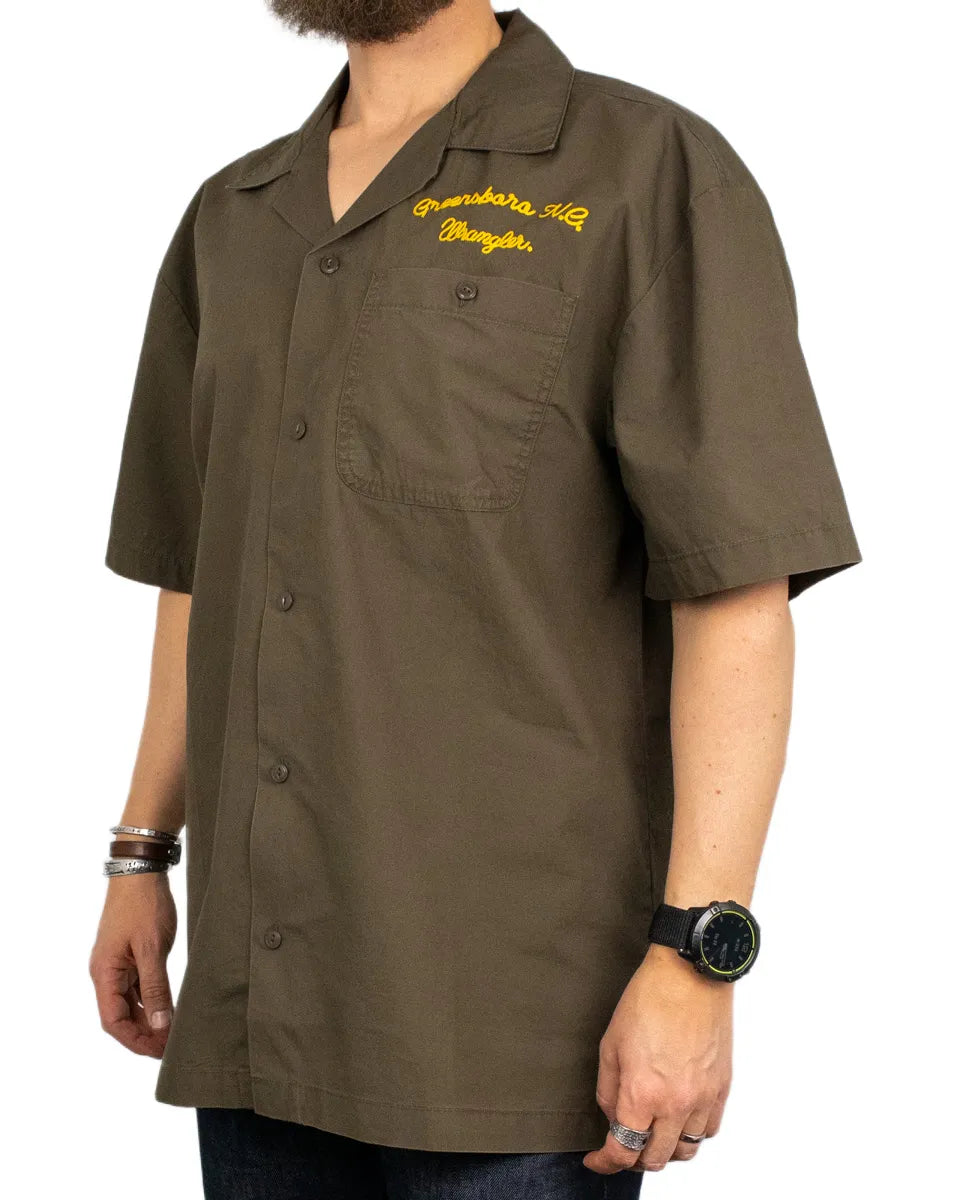 Wrangler - Kortärmad Skjorta Oversize - Casey Jones Utility - Brun