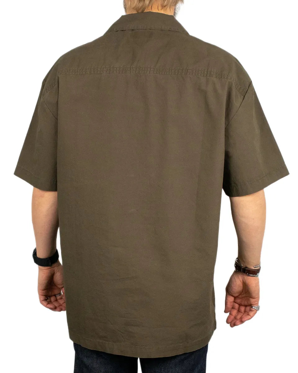 Wrangler - Kortärmad Skjorta Oversize - Casey Jones Utility - Brun