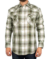 Wrangler - Flanellskjorta - Western Shirt - Grön