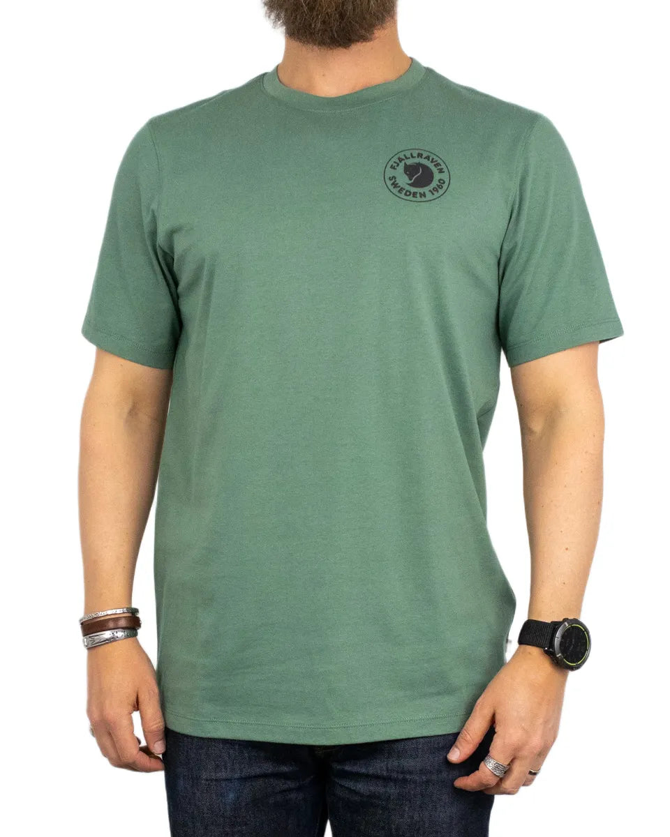 Fjällräven - T-Shirt - 1960 Logo - Grön