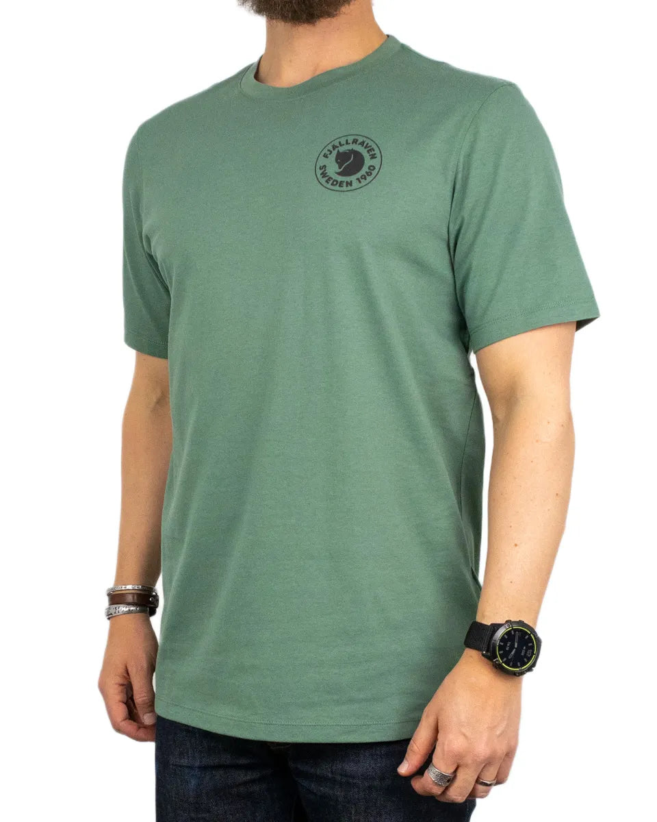 Fjällräven - T-Shirt - 1960 Logo - Grön